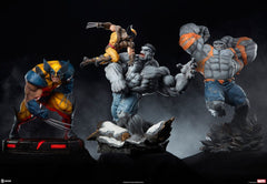 Marvel Statue Grey Hulk vs Wolverine 58 cm 0747720240292