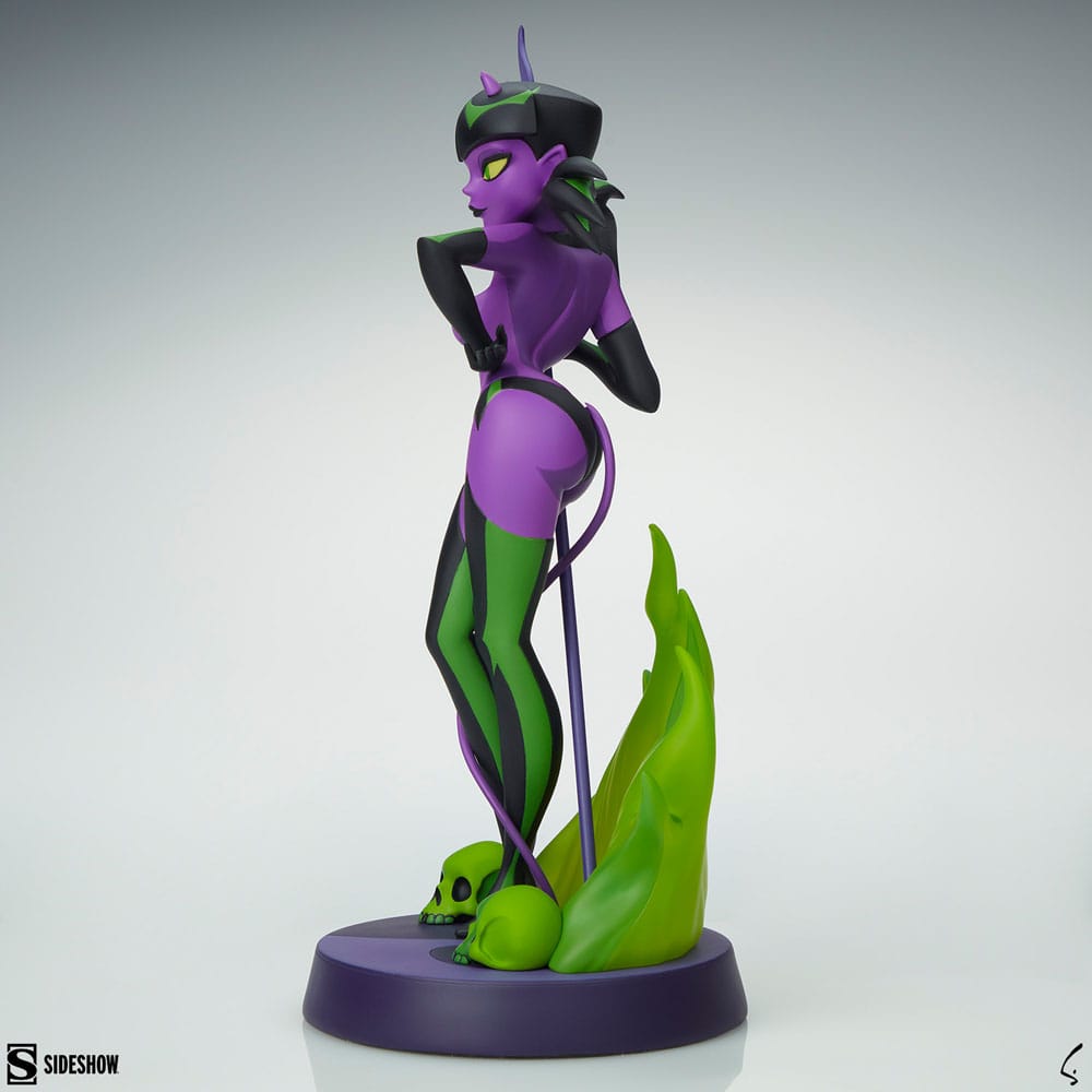 Original Artist Series Statue Devil Girl (Purple and Green Variant) 30 cm 0747720277601