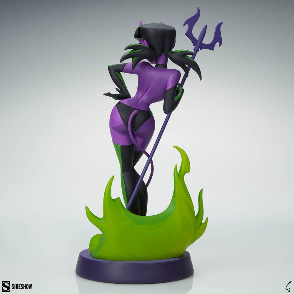 Original Artist Series Statue Devil Girl (Purple and Green Variant) 30 cm 0747720277601