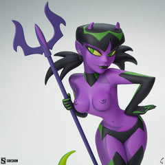 Original Artist Series Statue Devil Girl (Purple and Green Variant) 30 cm 0747720277601