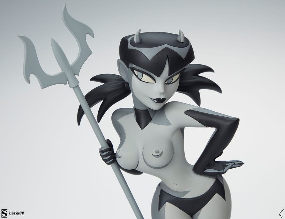 Original Artist Series Statue Devil Girl (Black and White Variant) 30 cm 0747720277618