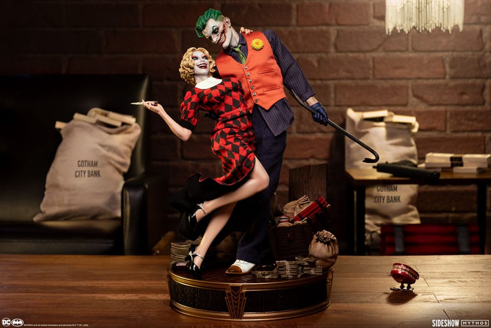 DC Comics Mythos Statue 1/5 The Joker and Harley Quinn: Lawless Love 41 cm 0747720264717