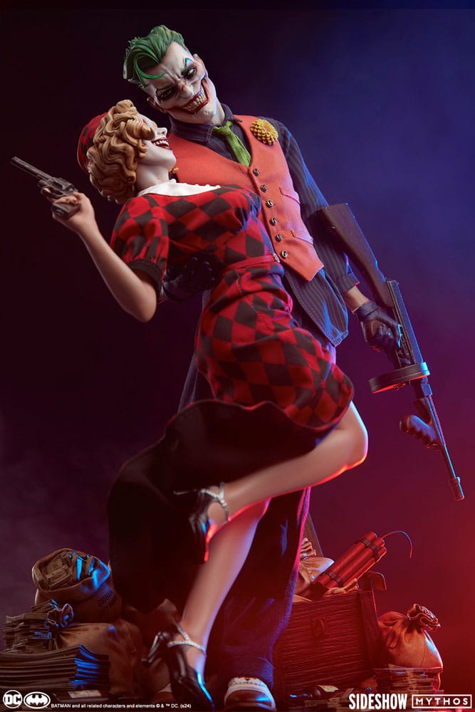 DC Comics Mythos Statue 1/5 The Joker and Harley Quinn: Lawless Love 41 cm 0747720264717