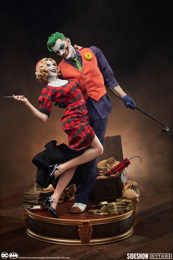 DC Comics Mythos Statue 1/5 The Joker and Harley Quinn: Lawless Love 41 cm 0747720264717