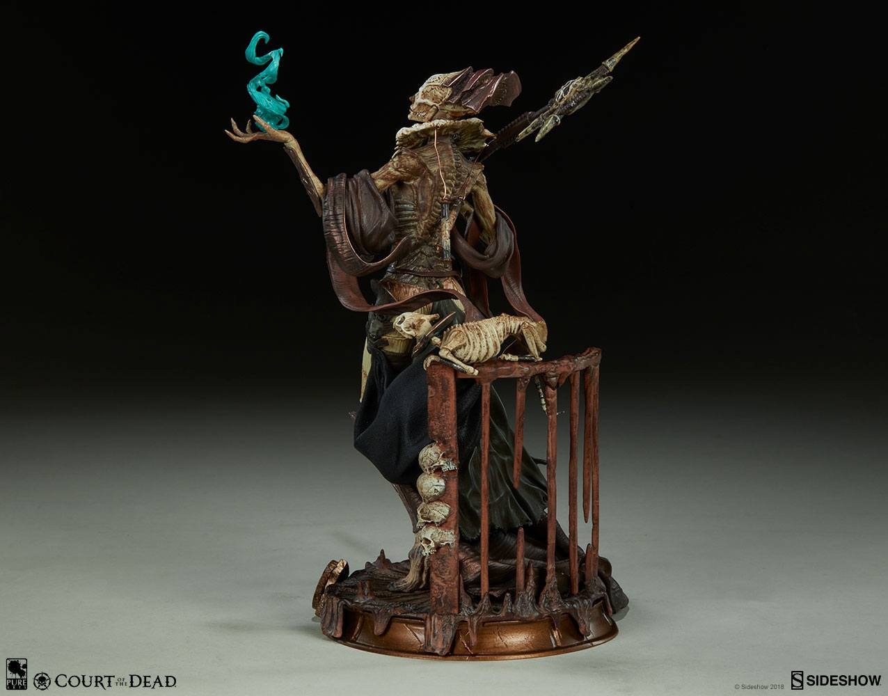 Court of the Dead PVC Statue Xiall - Osteomancers Vision 33 cm 0747720234758