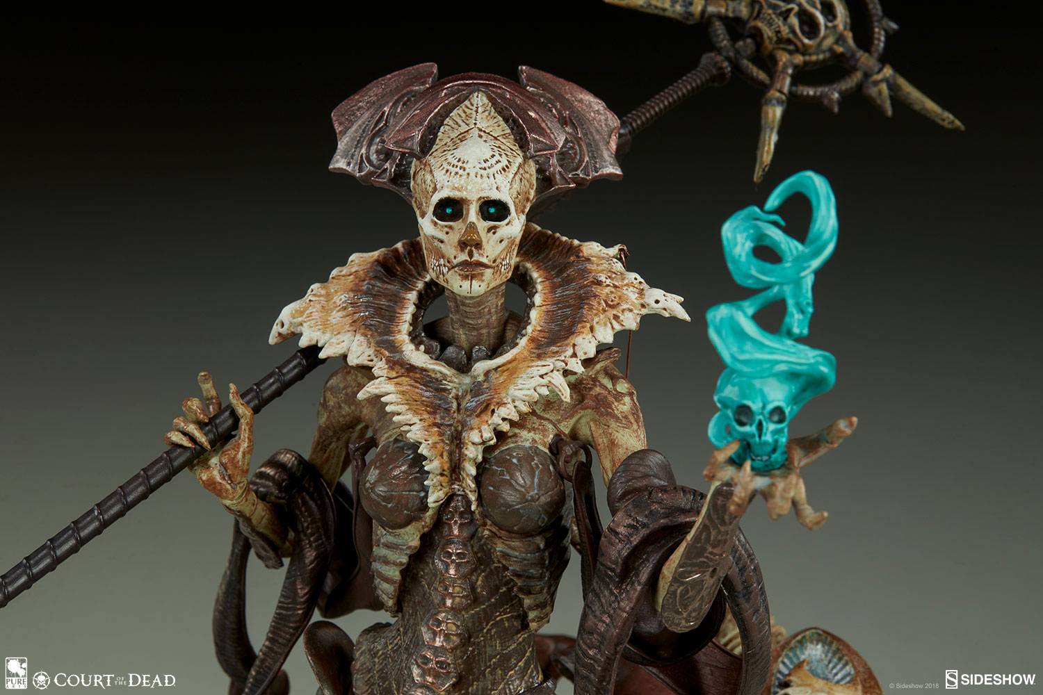 Court of the Dead PVC Statue Xiall - Osteomancers Vision 33 cm 0747720234758