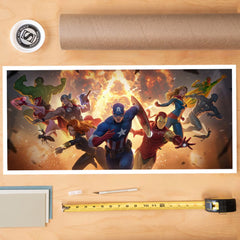 Marvel Art Print The Avengers Assemble 71 x 33 cm - unframed 0747720269255