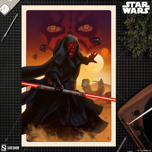 Star Wars Art Print Darth Maul: The Phantom Menace 41 x 61 cm - unframed 0747720268142