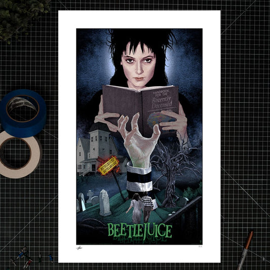 Beetlejuice Art Print Beetlejuice, Beetlejuice, Beetlejuice! 41 x 61 cm - unframed 0747720267794