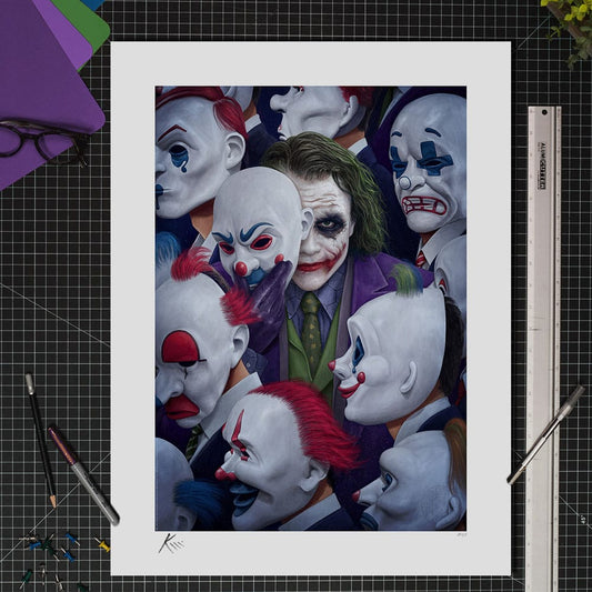 DC Comics Art Print Agent of Chaos 46 x 61 cm - unframed 0747720268289