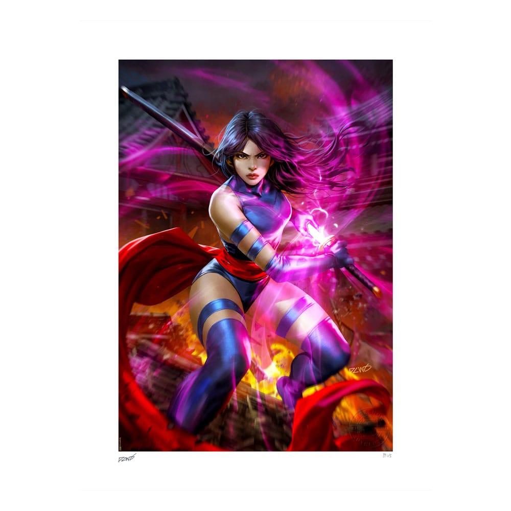 Marvel Art Print Psylocke 46 x 61 cm - unframed 0747720266049