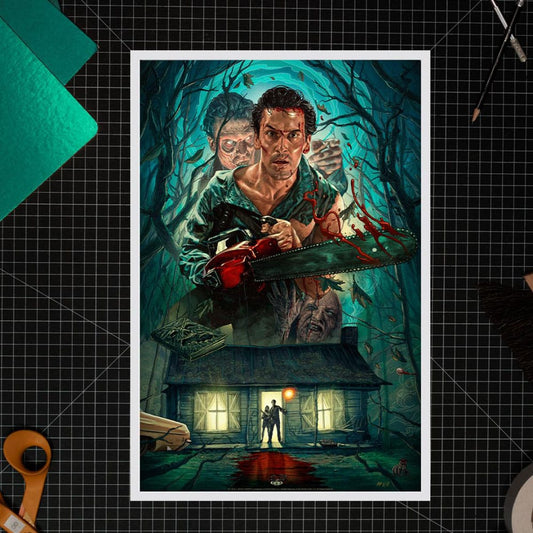 Evil Dead 2: Dead by Dawn Art Print Ash Williams 46 x 61 cm - unframed 0747720269729