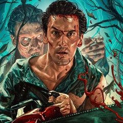 Evil Dead 2: Dead by Dawn Art Print Ash Williams 46 x 61 cm - unframed 0747720269729