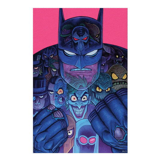 DC Comics Art Print Batman & The Rogues Gallery 41 x 61 cm - unframed 0747720268791