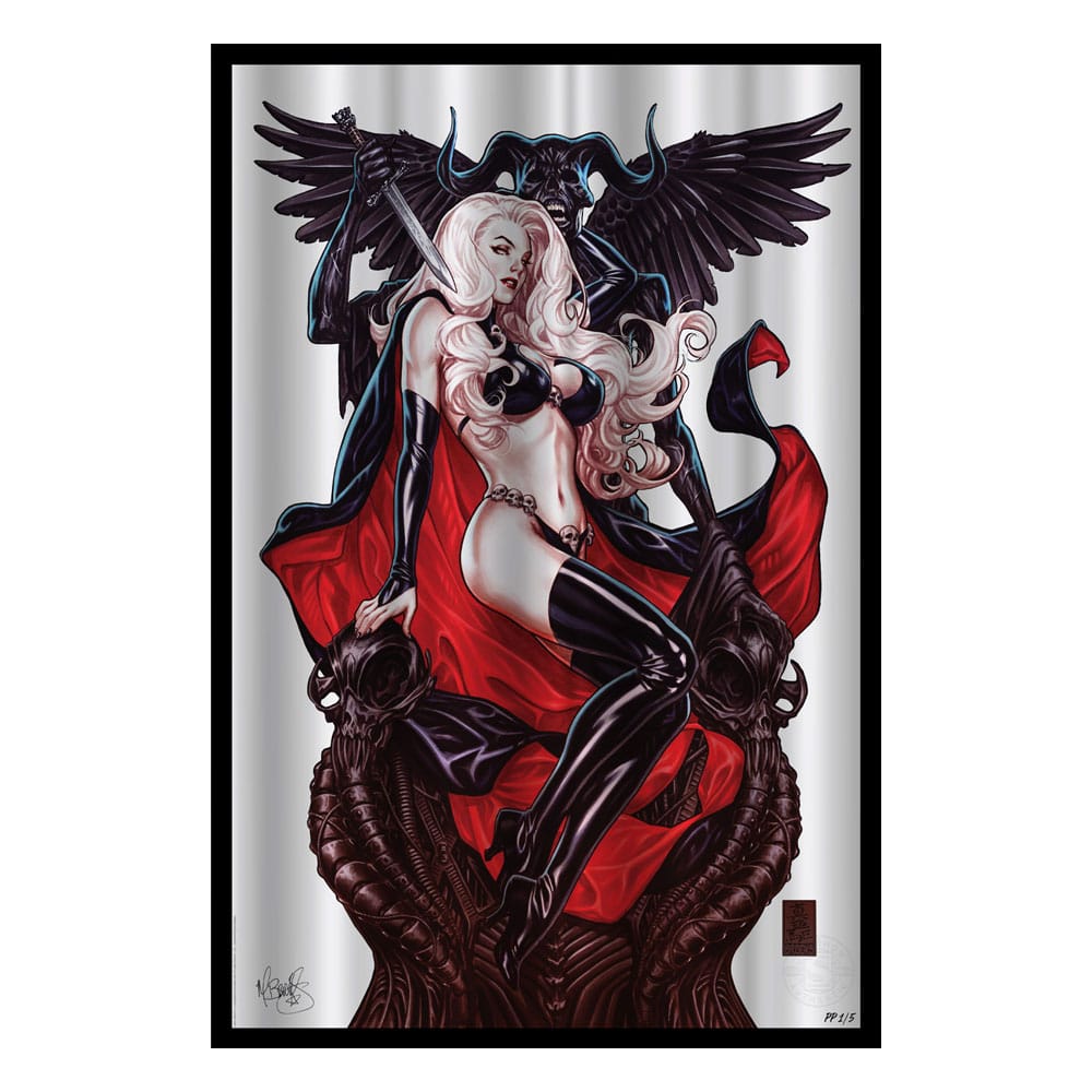 Lady Death Art Print Blasphemy Anthem 41 x 61 cm - unframed 0747720269194