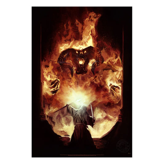 Lord of the Rings Art Print The Flame of Anor 46 x 61 cm - unframed 0747720268517