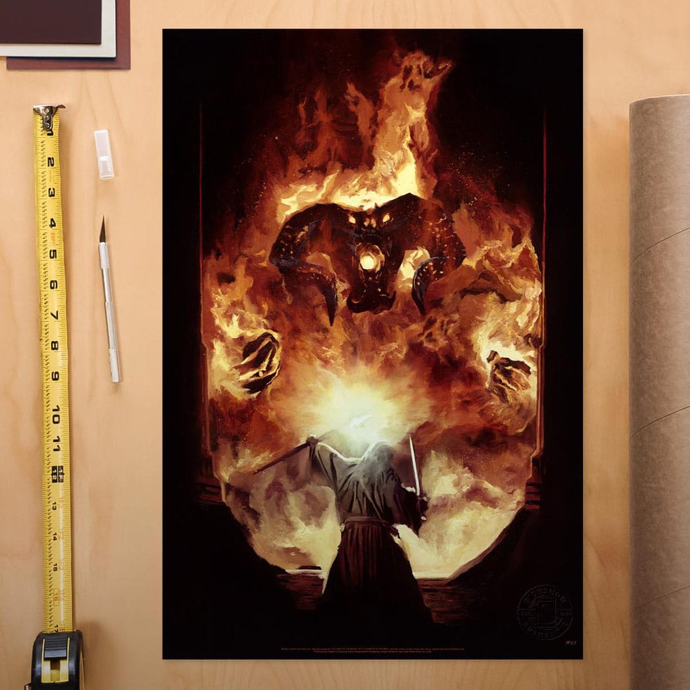 Lord of the Rings Art Print The Flame of Anor 46 x 61 cm - unframed 0747720268517