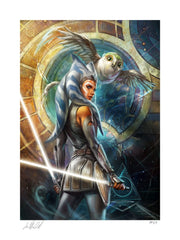 Star Wars: Rebels Art Print Ahsoka Tano and Morai: Old Friends 46 x 61 cm - unframed 0747720269514