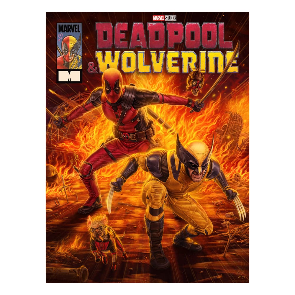 Marvel Art Print Deadpool & Wolverine 46 x 61 cm - unframed 0747720269835