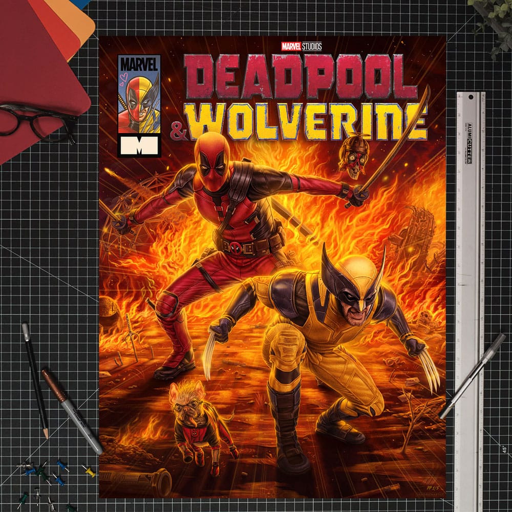 Marvel Art Print Deadpool & Wolverine 46 x 61 cm - unframed 0747720269835