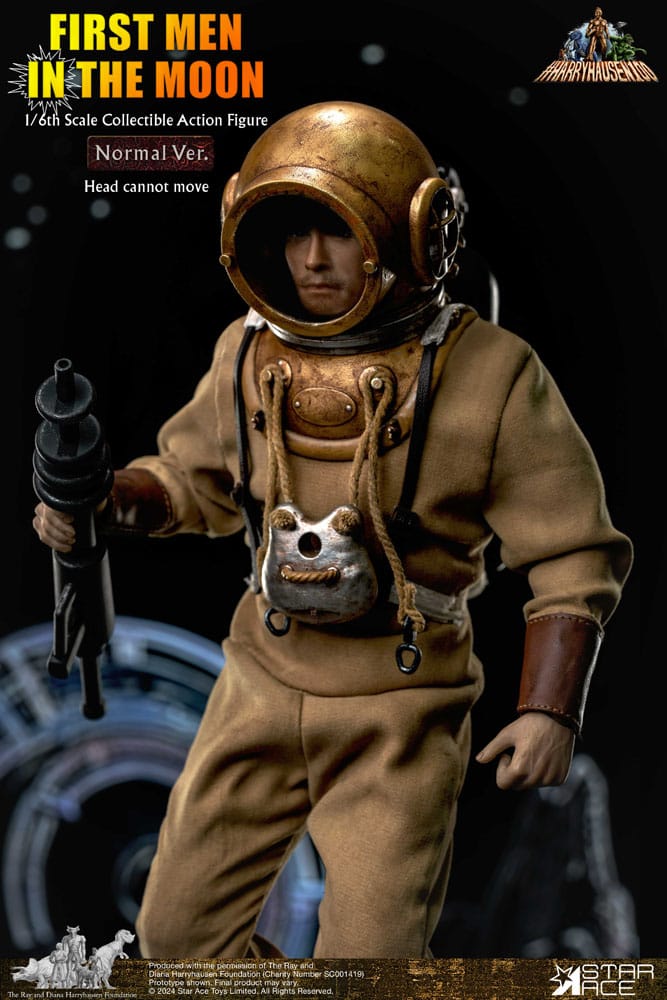 First Men in the Moon Action Figure 1/6 First Men in the Moon (1964) 30 cm 4897057881395