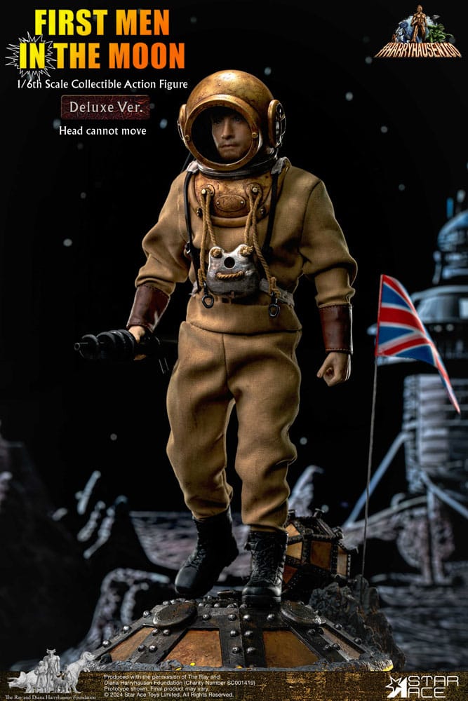 First Men in the Moon Action Figure 1/6 First Men in the Moon (1964) Deluxe Ver. 30 cm 4897057881401