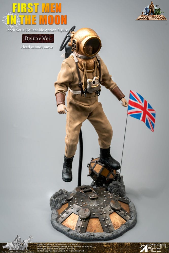 First Men in the Moon Action Figure 1/6 First Men in the Moon (1964) Deluxe Ver. 30 cm 4897057881401