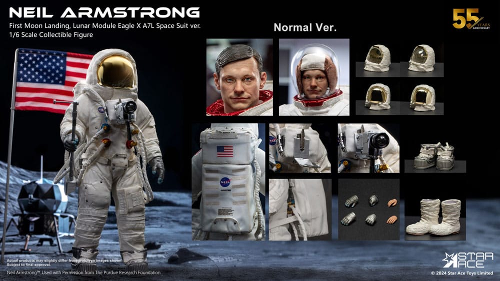 Neil Armstrong Action Figure 1/6 Neil Armstrong 30 cm 4897057881418