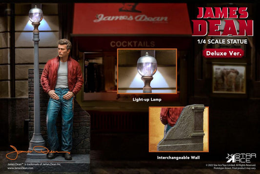 James Dean Superb My Favourite Legend Series Statue 1/4 James Dean (Red jacket) Deluxe Ver. 52 cm 4897057884075