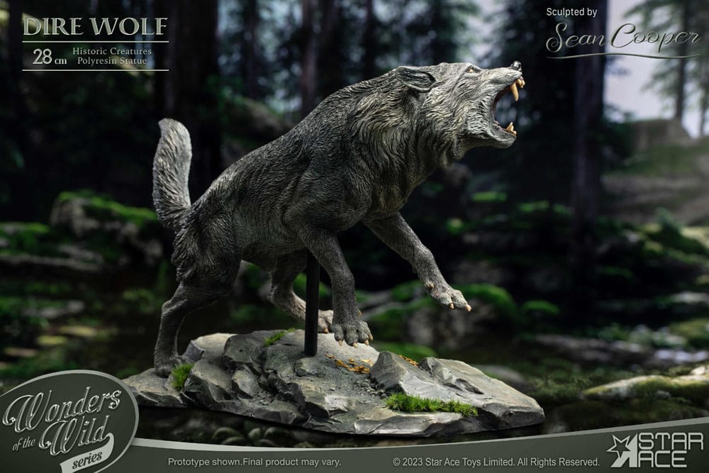 Wonders of the Wild Series Statue Dire Wolf 28 cm 4897057885362