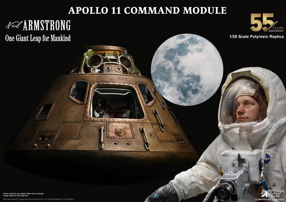 Apollo 11 Replica 1/20 Command Module (NX) 20 cm 4897057881432