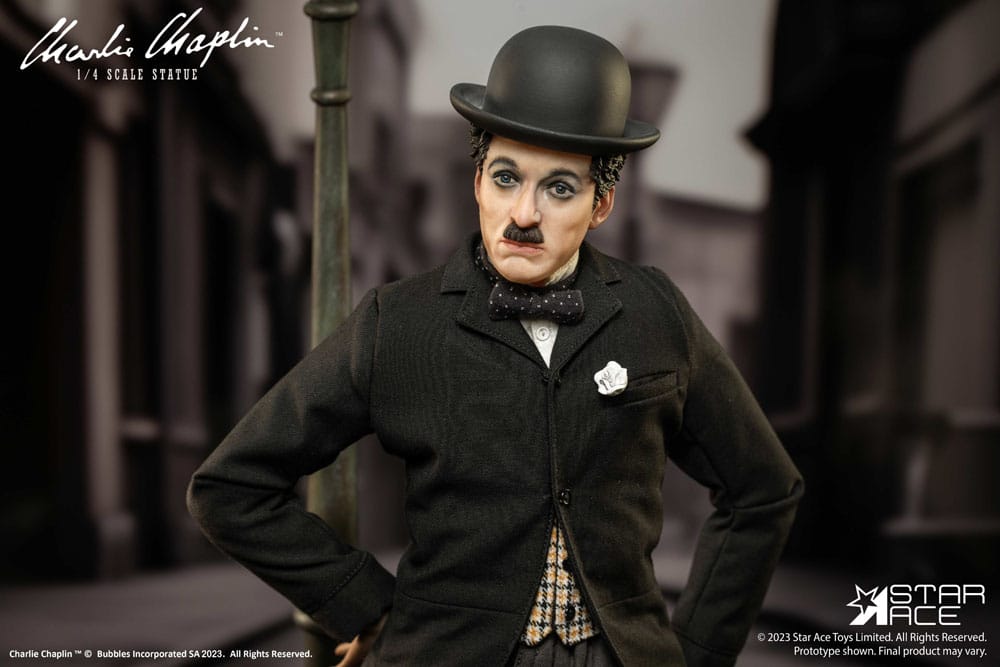 Charlie Chaplin Statue 1/4 Deluxe Version 50 cm 4897057884181