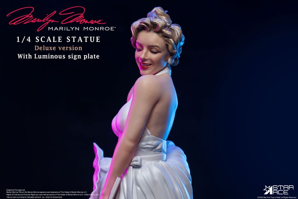 Marilyn Monroe Statue 1/4 Marilyn Monroe Deluxe Version 50 cm 4897057884204