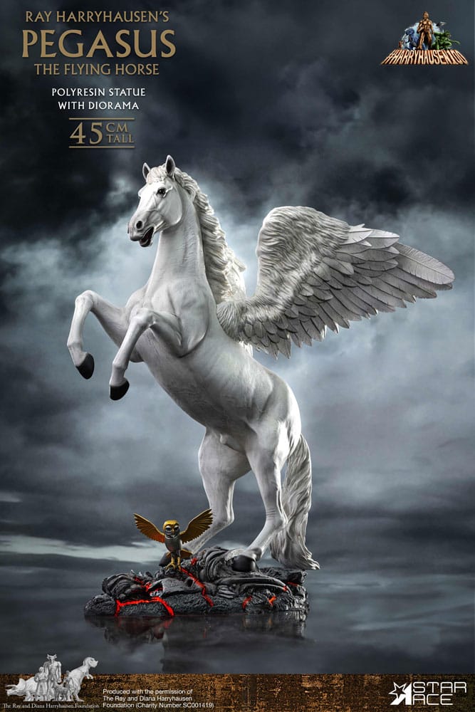 Ray Harryhausen Statue Pegasus: The Flying Horse 2.0 Deluxe Version 45 cm 4897057884228