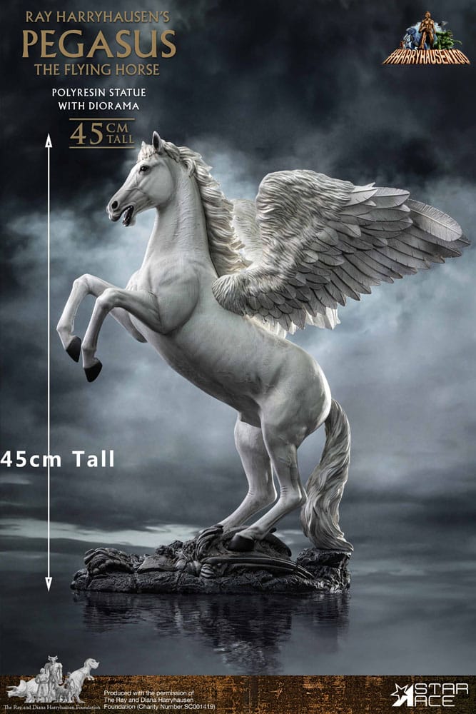 Ray Harryhausen Statue Pegasus: The Flying Horse 2.0 Deluxe Version 45 cm 4897057884228