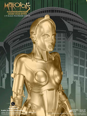 Metropolis Statue 1/4 Maschinenmensch Metallic Gold 40 cm 4897057884242