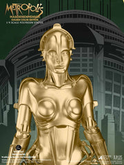 Metropolis Statue 1/4 Maschinenmensch Metallic Gold 40 cm 4897057884242