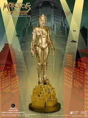 Metropolis Statue 1/4 Maschinenmensch Metallic Gold 40 cm 4897057884242