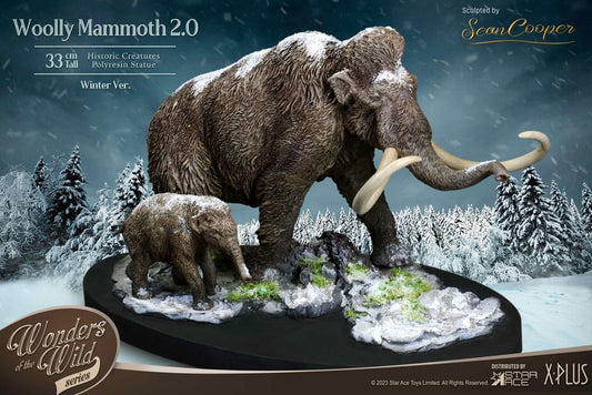 Historic Creatures The Wonder Wild Series Statue The Woolly Mammoth 2.0 22 cm 4897057885317