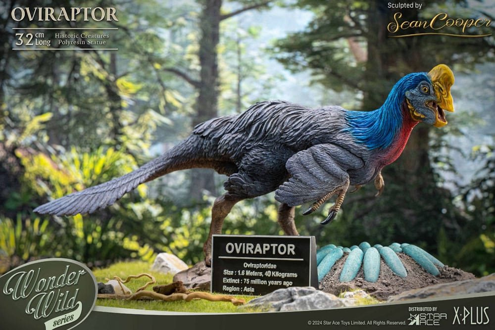 Wonders of the Wild  Statue Oviraptor (re-run) 32 cm 4897057885386