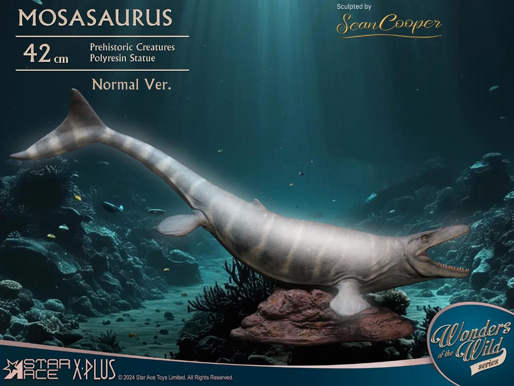 Wonders of the Wild Statue Mosasaurus (NX) 42 cm 4897057885416