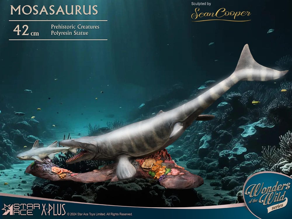 Wonders of the Wild Statue Mosasaurus (DX) 42 cm 4897057885423