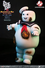 Ghostbusters Soft Vinyl Statue Stay Puft Marshmallow Man Burnign Edition Deluxe Version 30 cm 4897057886550