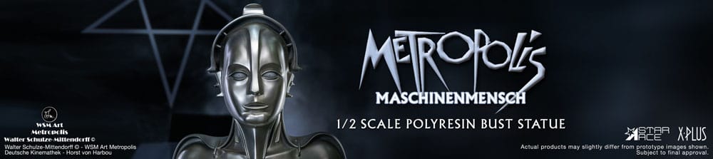 Metropolis Bust 1/2 Maria Maschinenmensch 50 cm 4897057887045