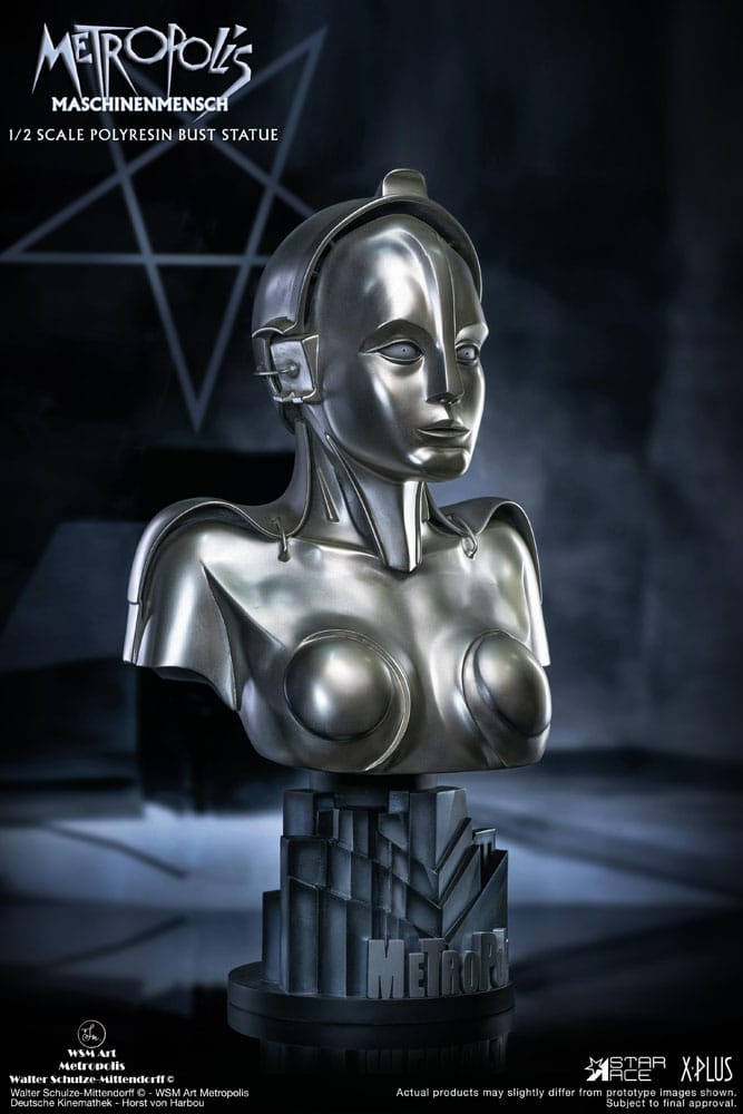 Metropolis Bust 1/2 Maria Maschinenmensch 50 cm 4897057887045