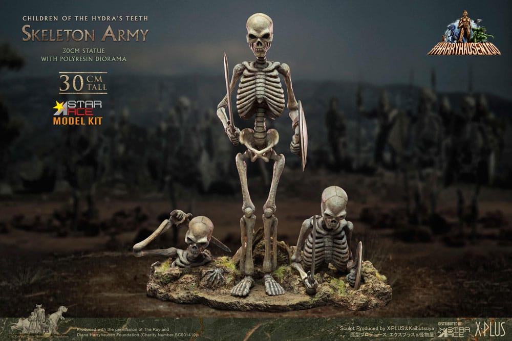 Ray Harryhausen´s Resin Model Kit Children of the Hydra´s Teeth Skeleton Army 30 cm 4897057889841