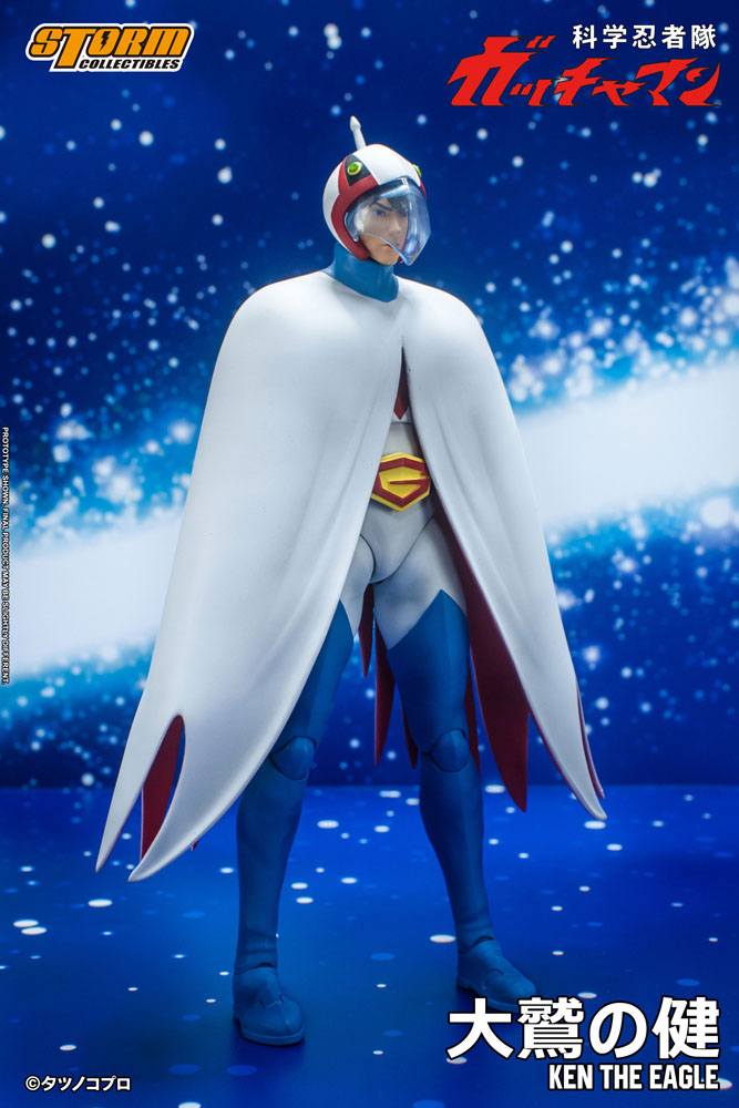 Gatchaman Action Figure 1/12 Ken the Eagle 18 cm 4897072872149