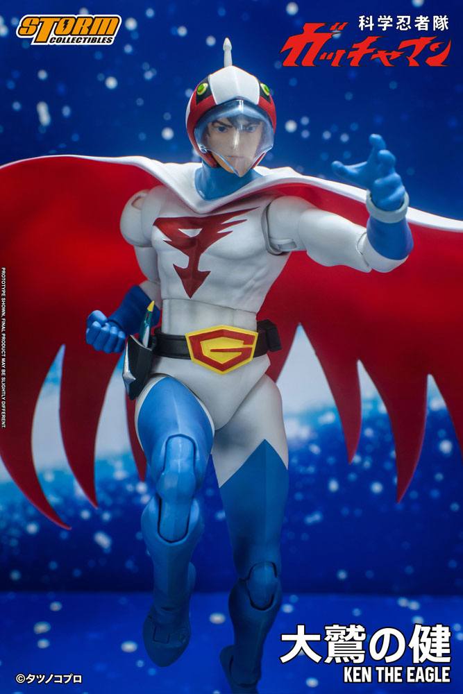 Gatchaman Action Figure 1/12 Ken the Eagle 18 cm 4897072872149