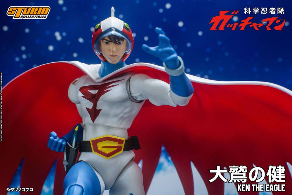 Gatchaman Action Figure 1/12 Ken the Eagle 18 cm 4897072872149