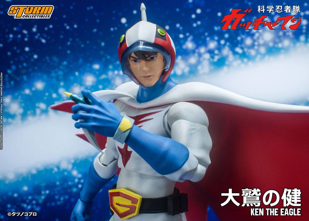 Gatchaman Action Figure 1/12 Ken the Eagle 18 cm 4897072872149